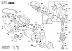 Bosch 0 601 855 003 Gws 26-180 B Angle Grinder 230 V / Eu Spare Parts